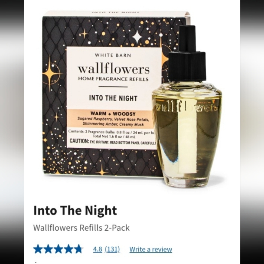 White Barn Wallflowers Home Fragrance Refills - Into The Night